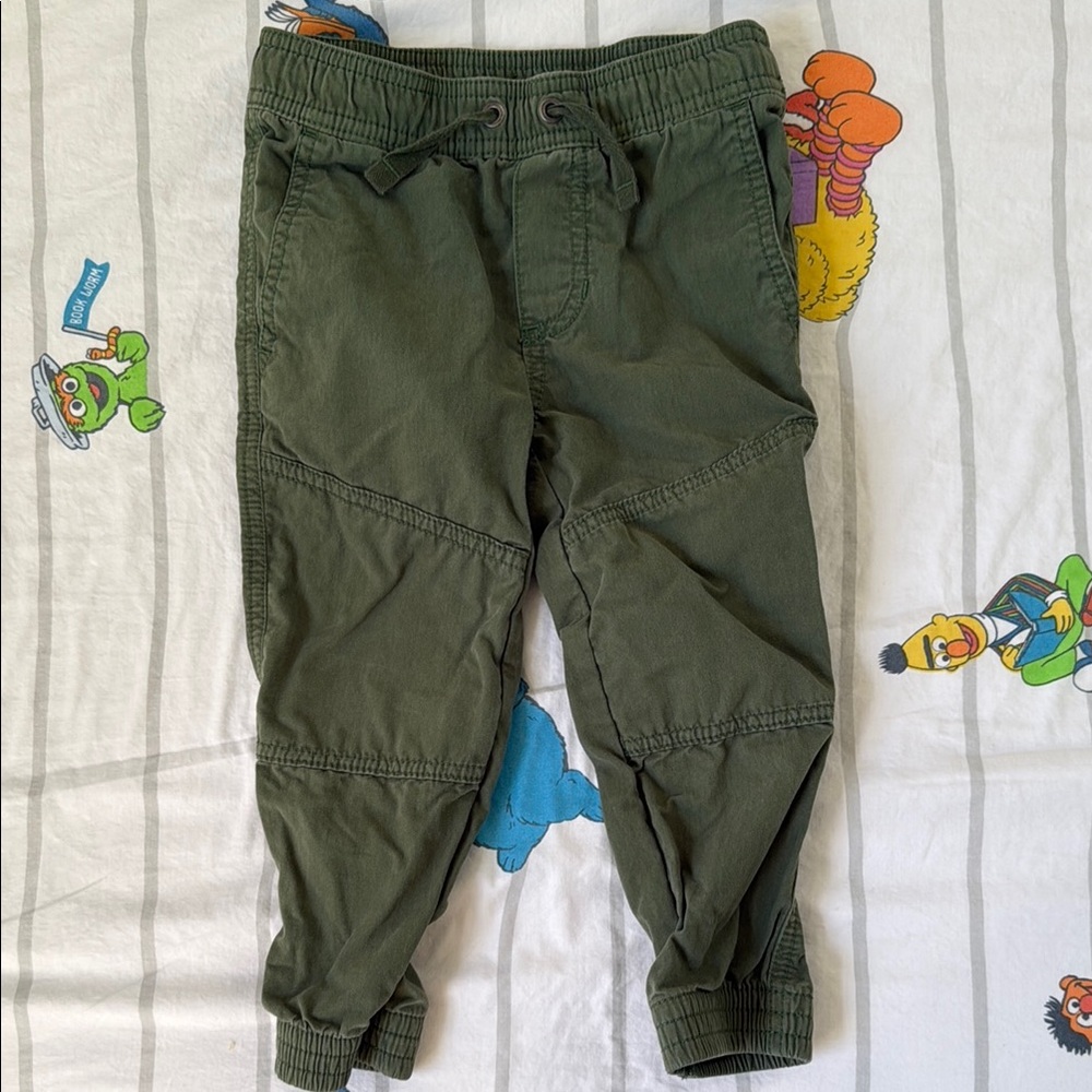 Hanna Andersson Olive Green Pants 3T